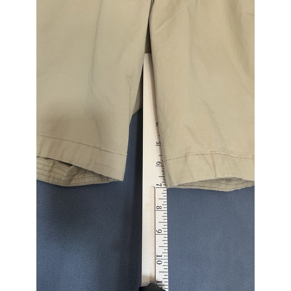 Abercrombie & Fitch Shorts Mens Sz 30 Tan Khaki Chino Stretch Cotton Preppy - Picture 5 of 8